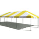 20' x 40' Premium West Coast Frame Party Tent - Yellow and White