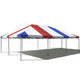 20' x 30' Weekender West Coast Frame Party Tent - Red White and Blue