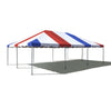 Image of 20' x 30' Premium West Coast Frame Party Tent - Red, White and Blue