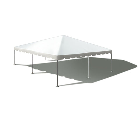 30' x 30' Premium Twin Tube West Coast Frame Party Tent - White