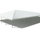 40' x 100' Premium Single Tube West Coast Frame Party Tent, Sectional