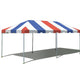 10' x 20' Weekender Frame Tent - Red White and Blue