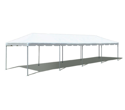 10' x 40' Premium Single Tube West Coast Frame Canopy Tent, Sectional