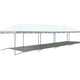 10' x 40' Premium Single Tube West Coast Frame Canopy Tent, Sectional
