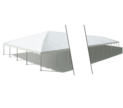 40' x 180' Premium Single Tube West Coast Frame Party Tent, Sectional