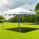 10' x 10' Weekender West Coast Frame Party Tent - White