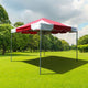 10' x 10' Weekender West Coast Frame Party Tent - Red
