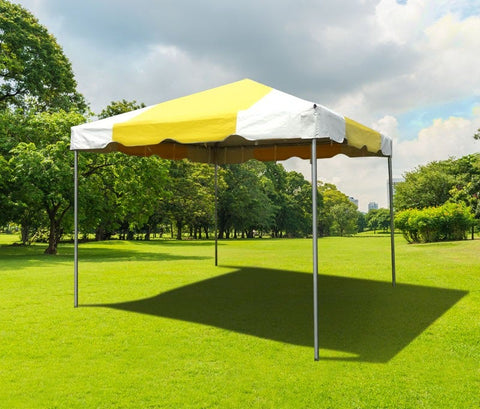 10' x 10' Weekender West Coast Frame Party Tent - Yellow