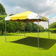 10' x 10' Weekender West Coast Frame Party Tent - Yellow