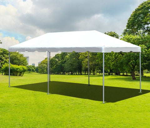 10' x 20' Weekender West Coast Frame Party Tent - White