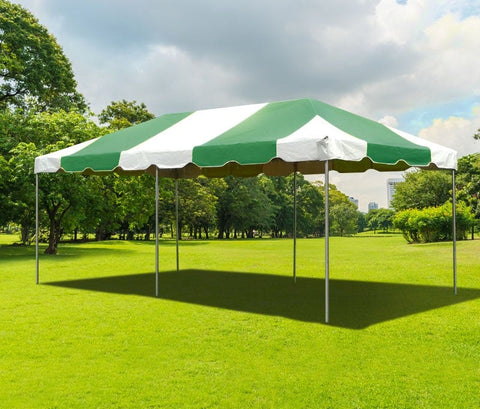 10' x 20' Weekender West Coast Frame Party Tent - Green