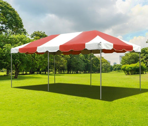 10' x 20' Weekender West Coast Frame Party Tent - Red