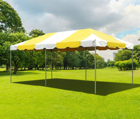 10' x 20' Weekender West Coast Frame Party Tent - Yellow