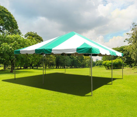 20' x 20' Weekender West Coast Frame Party Tent - Green