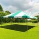 20' x 20' Weekender West Coast Frame Party Tent - Green