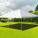 20' x 20' Weekender West Coast Frame Party Tent - White