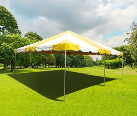 20' x 20' Weekender West Coast Frame Party Tent - Yellow