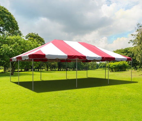 20' x 30' Weekender West Coast Frame Party Tent - Red