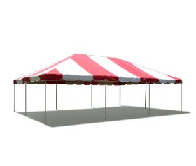 20' x 30' Weekender West Coast Frame Party Tent - Red