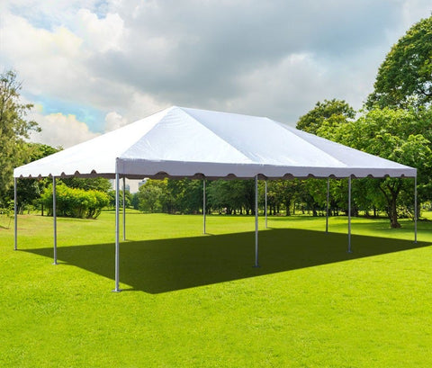 20' x 30' Weekender West Coast Frame Party Tent - White