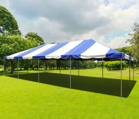 20' x 40' Weekender West Coast Frame Party Tent - Blue