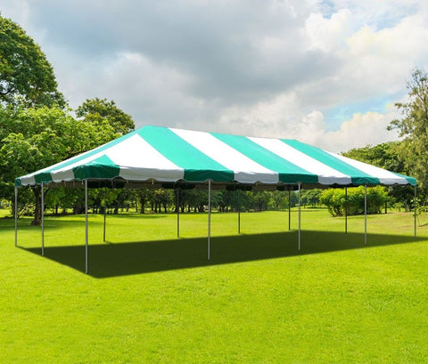 20' x 40' Weekender West Coast Frame Party Tent - Green