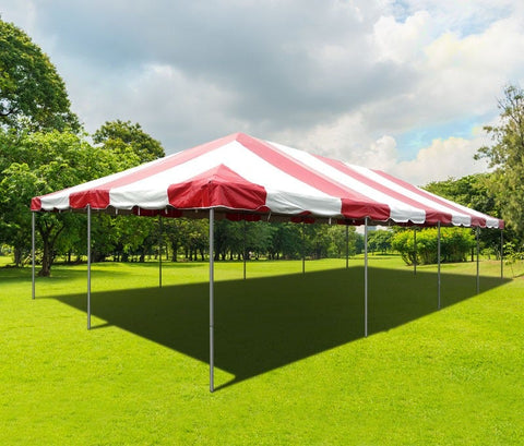 20' x 40' Weekender West Coast Frame Party Tent - Red
