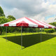20' x 40' Weekender West Coast Frame Party Tent - Red