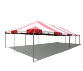 20' x 40' Weekender West Coast Frame Party Tent - Red