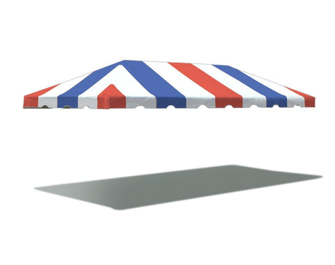 10' x 20' Weekender Frame Tent Top - Red White and Blue