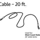 Cable Set for 20 Wide West Coast Frame Tents
