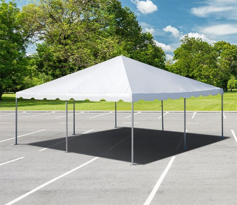 20' x 20' West Coast Frame Tent, Premium Frame Translucent Top