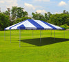 Image of 20' x 30' Premium West Coast Frame Party Tent - Blue and White