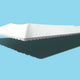 40' x 100' West Coast Frame Tent Top, White Sectional