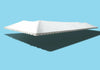 Image of 40' x 100' West Coast Frame Tent Top, White Sectional