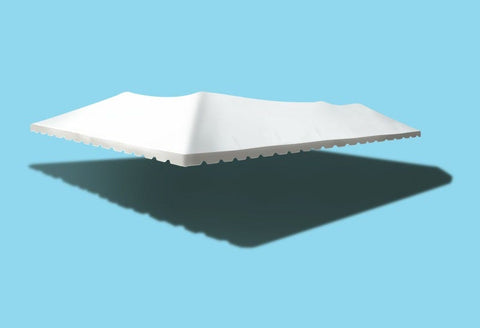 40' x 60' West Coast Frame Tent Top, White Sectional