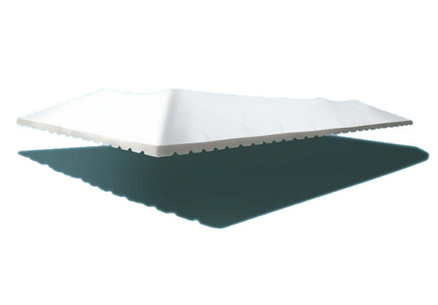 40' x 80' West Coast Frame Tent Top, White Sectional