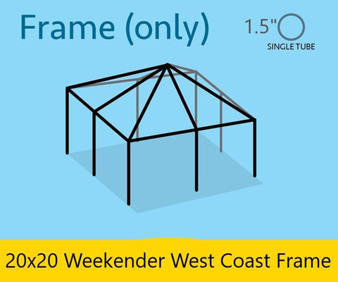 20' x 20' Weekender West Coast Frame