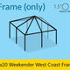 20' x 20' Weekender West Coast Frame