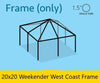 Image of 20' x 20' Weekender West Coast Frame