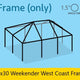 20' x 30' Weekender West Coast Frame