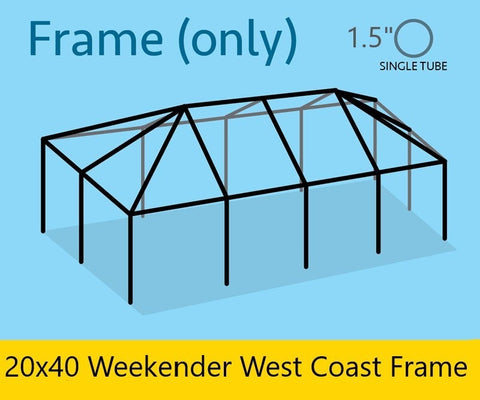 20' x 40' Weekender West Coast Frame