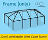 Image of 20' x 40' Weekender West Coast Frame