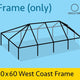 30' x 60' Replacement West Coast Tent Frame Only