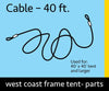 Image of Cable Set for 40 Wide West Coast Frame Tents