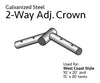 Image of 2 Way Crown for West Coast Frame Tent