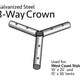 3 Way Crown for West Coast Frame Tent
