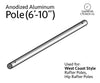 Image of 6' 10" Single Tube Pipe for West Coast Frame Tent, Single Tube