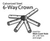 Image of 6 Way Crown for West Coast Frame Tent