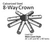 Image of 8 Way Crown for West Coast Frame Tent